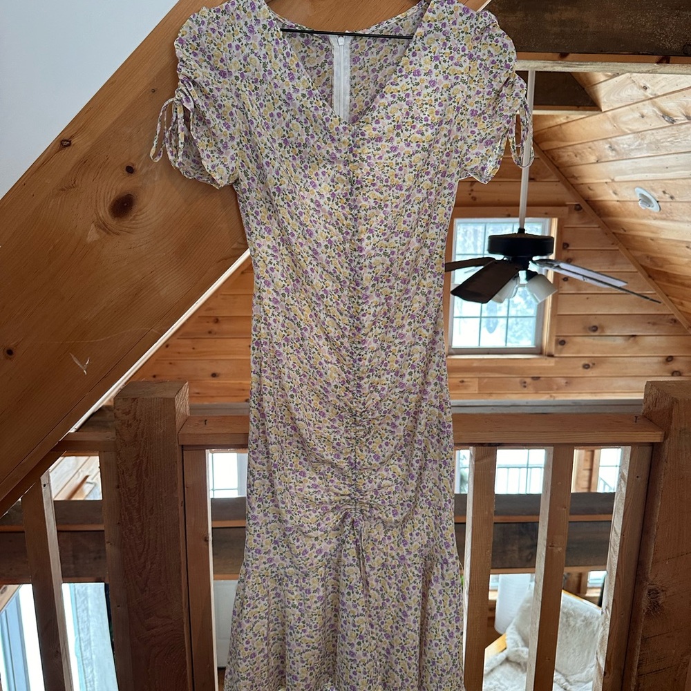 Floral Print Women's Dress